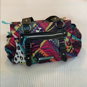 Lily Bloom Triple Satchel Purse